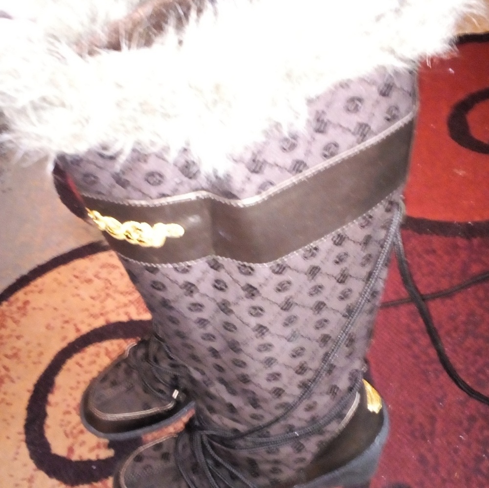 Women's tall rocawear brown boots beautiful